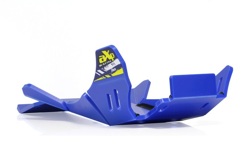 Sabot bleu en plastique PEHD avec protection de biellette pour Sherco 250 - 300 2T