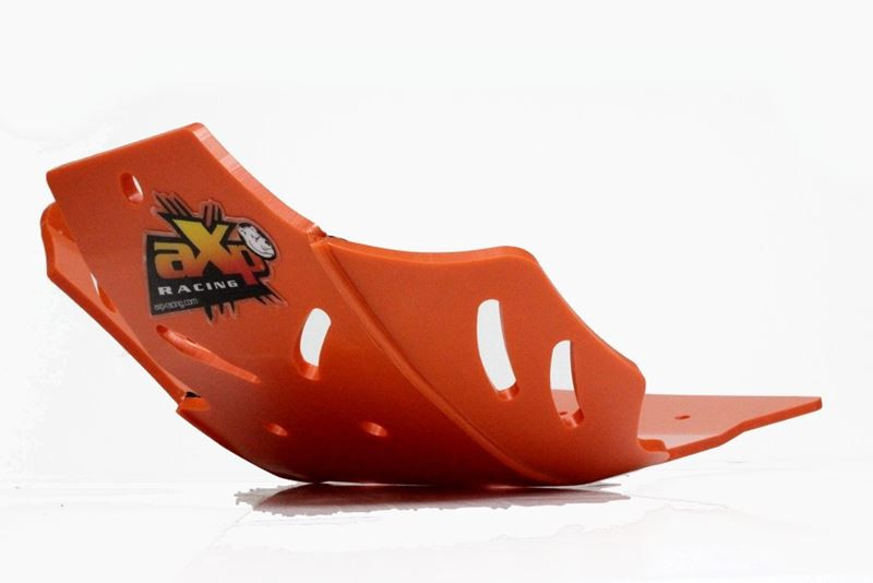 Côté du sabot orange en plastique PEHD 6mm pour KTM 250SX