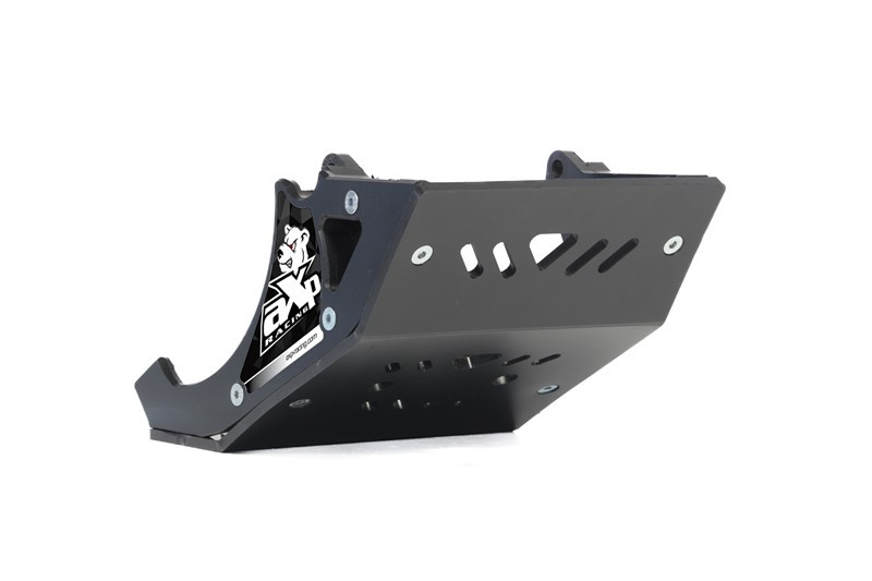 Black HDPE plastic skid plate for Surron Lightbee