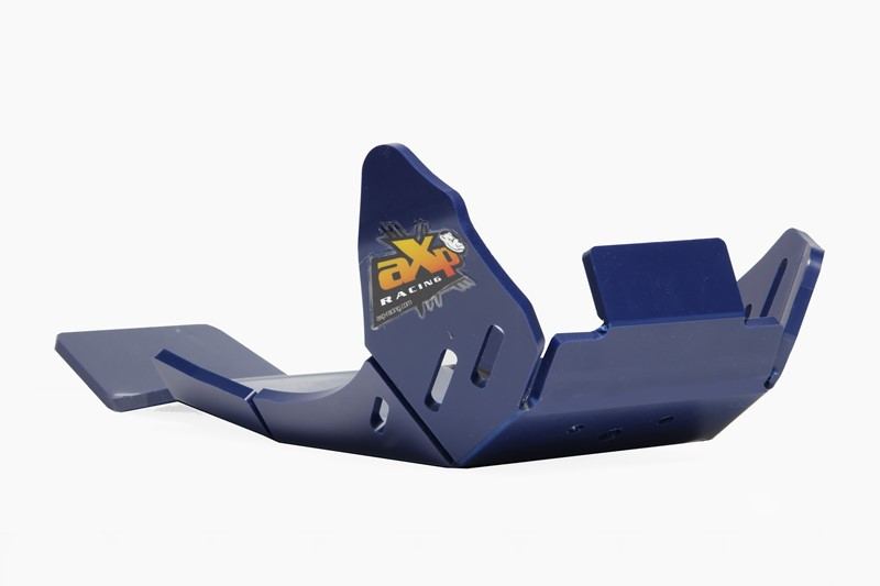 Sabot bleu en plastique PEHD avec protection de biellette pour TC250 - TE300