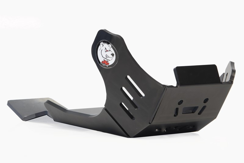 Sabot noir en plastique PEHD avec protection de biellette pour KTM - Husqvarna