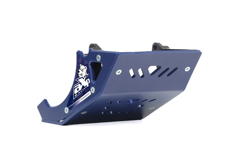Blue HDPE plastic skid plate for Surron Lightbee